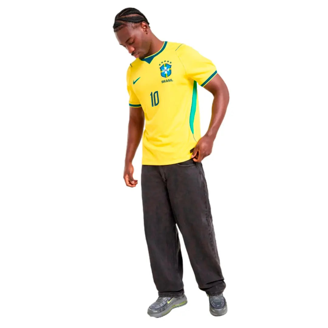 Jersey Brasil Nike Home #10 Neymar Jr 2026/27 Fan Version