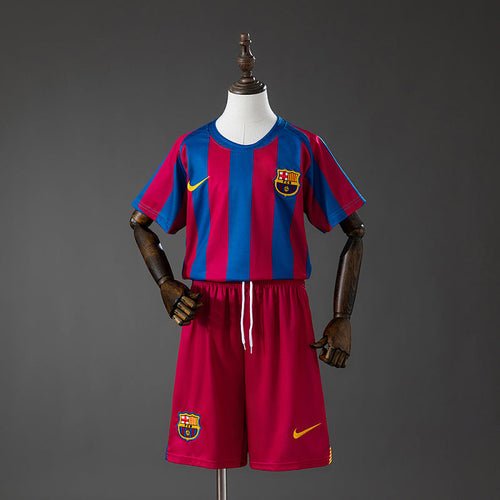FCB 05/06 Kids Home Kit (League Ed.) retro