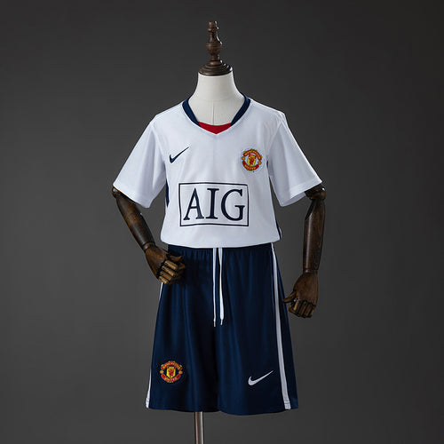MU 08/09 Kids Away Kit (League Ed.) retro