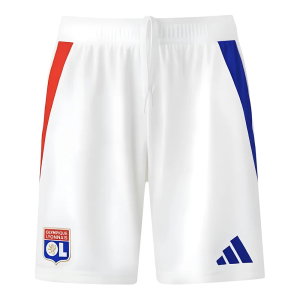 2024-2025 Olympique Lyon Home Shorts (White)